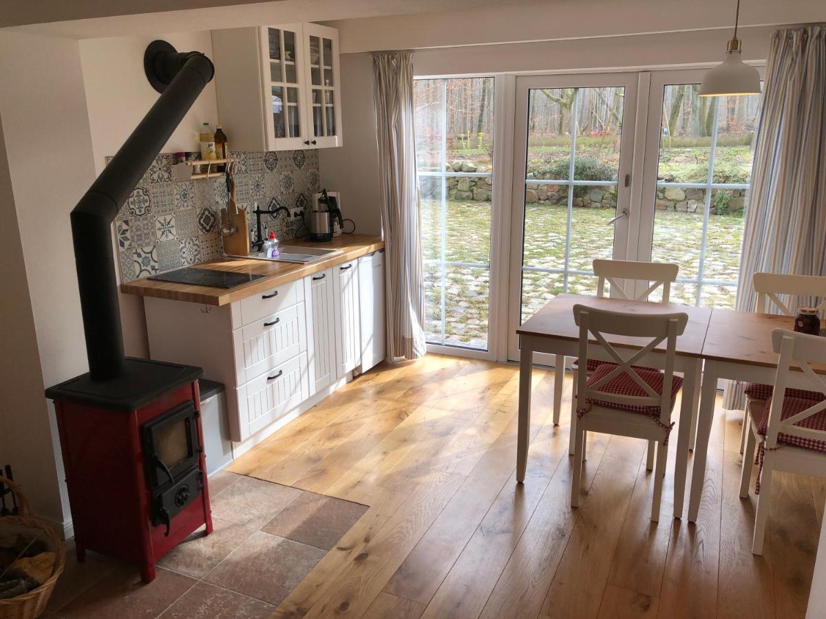 Ferienwohnung Am Waldrand Mit Sauna Biendorf Ngoại thất bức ảnh