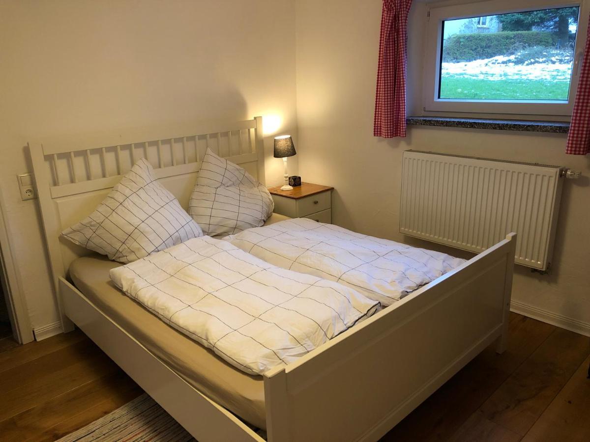 Ferienwohnung Am Waldrand Mit Sauna Biendorf Ngoại thất bức ảnh